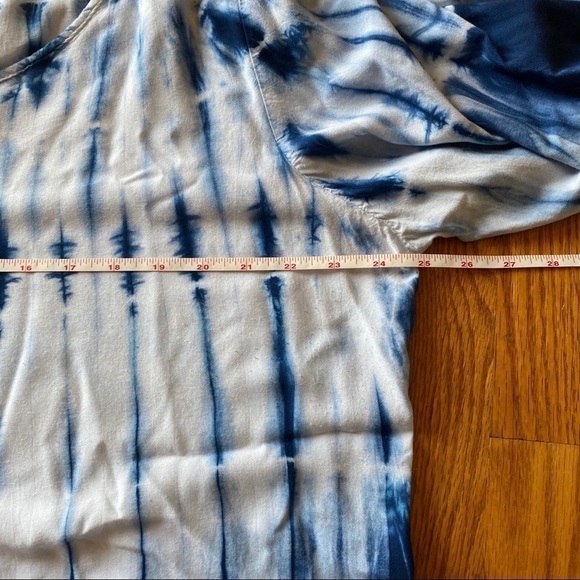 Christopher banks tie dye fringe top 1X - Picture 10 of 13